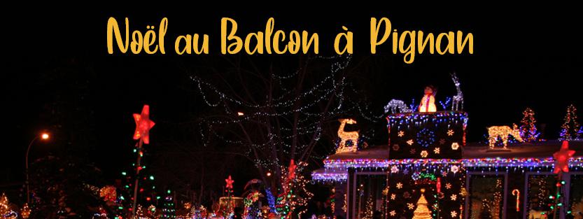 Opération Noël au balcon à Pignan : postez vos photos sur la page facebook !